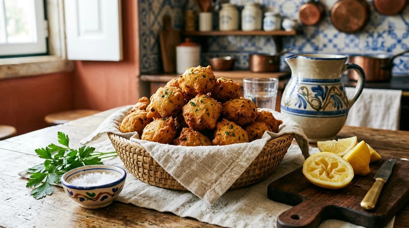 Pastéis de Bacalhau Tradicionais da Avó Lurdes: A Proporção de Ouro que Nunca Fica Encharcada em Óleo