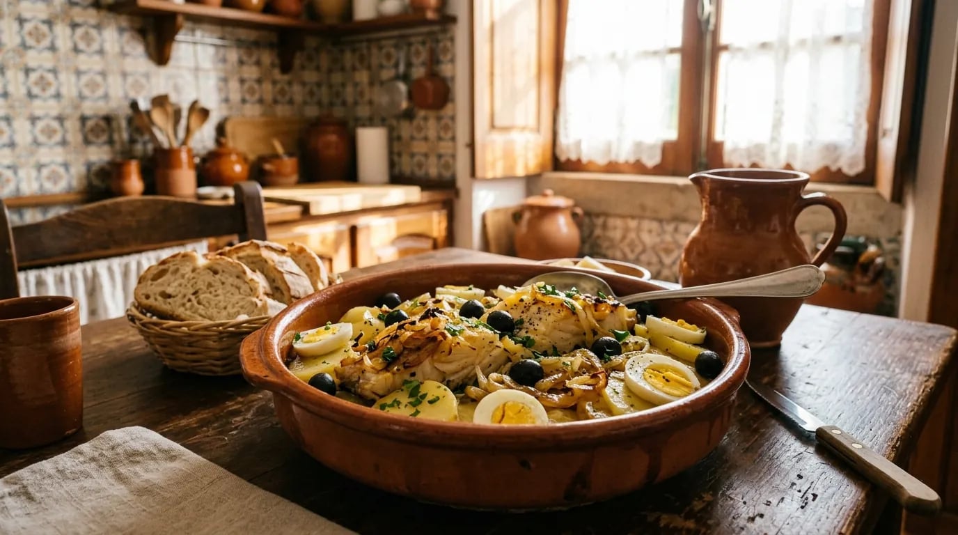 Bacalhau à Gomes de Sá Tradicional da Avó Lurdes: O Segredo de Lascar no Leite e a Cebolada Dourada