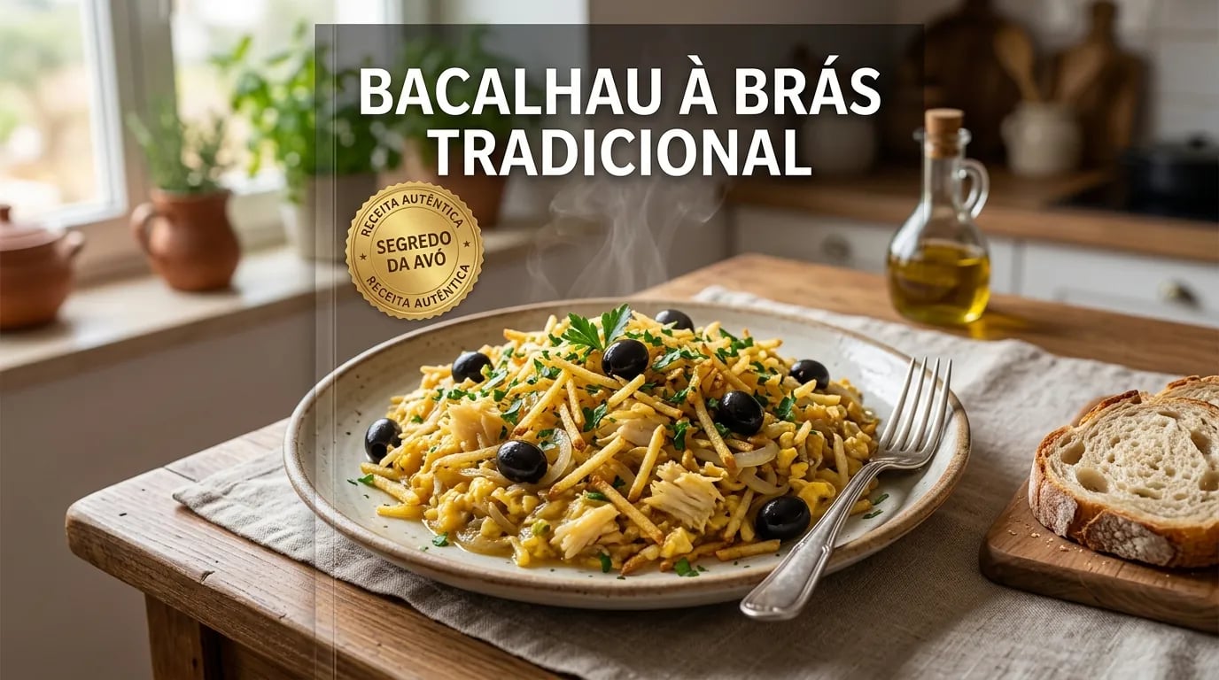 O Verdadeiro Bacalhau à Brás da Avó Lurdes: Segredos da Batata Palha Caseira e dos Ovos Cremosos