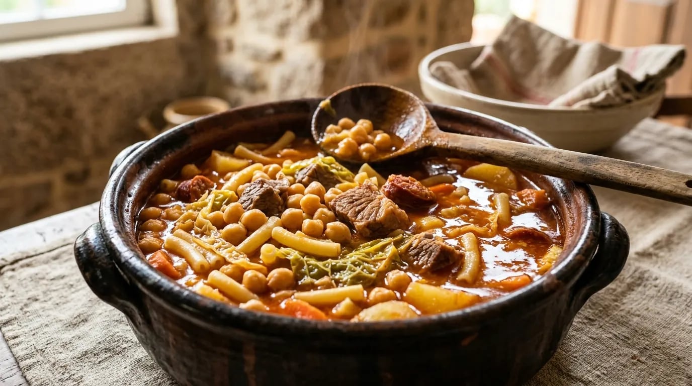 O Tradicional Rancho à Moda Antiga da Avó Lurdes: Segredos do Caldo Farto de Grão, Massa e Carne que Alimenta Toda a Família por Poucos Tostões